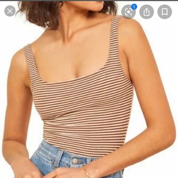 Reformation Tops - Reformation jeans bodysuit